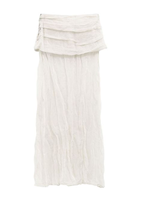 mae lonk skirt woman white PALOMA WOOL | UO3404010